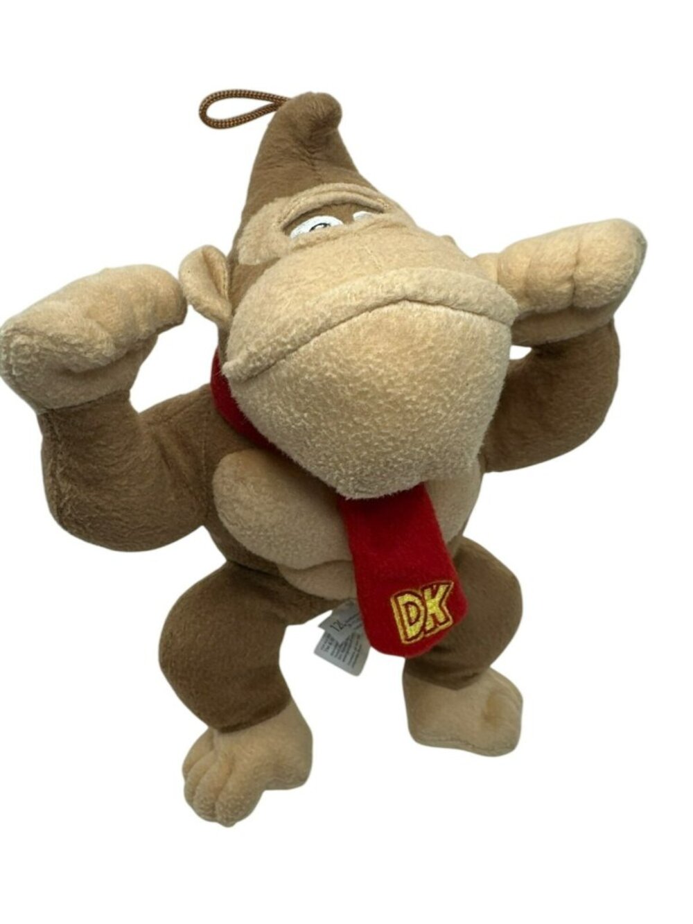 Donkey Kong Plush Stuffed Soft Toy Red Tie Super Mario Series 10" Nintendo
